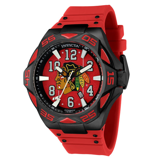 Invicta Men's IN-42262 52mm Red Dial Automatic Watch