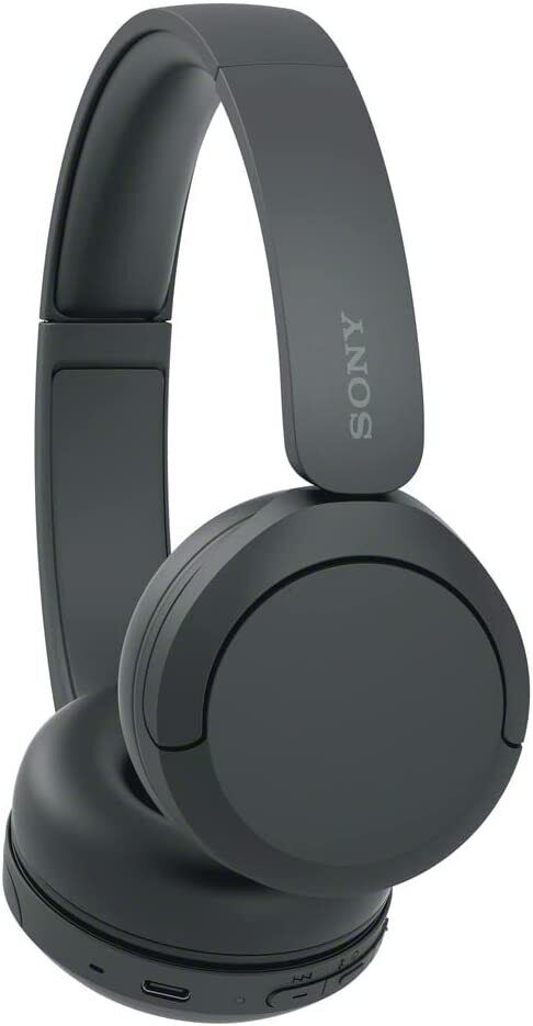 Sony WH-CH520 Wireless Headphones Bluetooth Headset with Microphone, Black