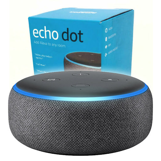 Amazon Echo Dot (3rd Generation) Smart Speaker - Charcoal