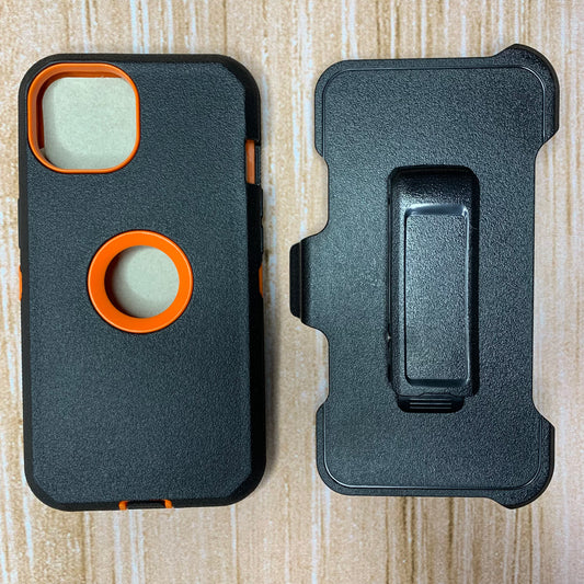 BLACK & ORANGE  IPHONE 12 MINI ONLY