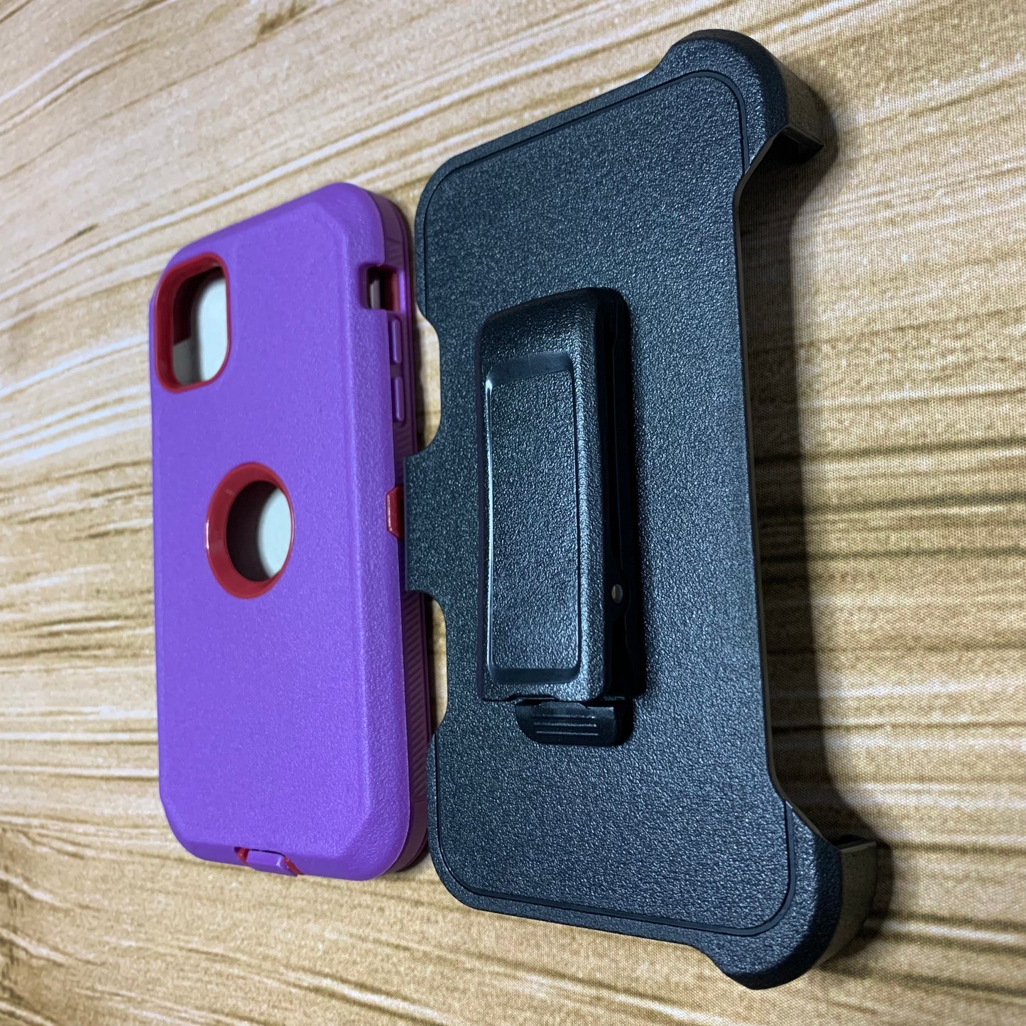 LIGHT PURPLE & RED IPHONE 12/12 PRO ONLY