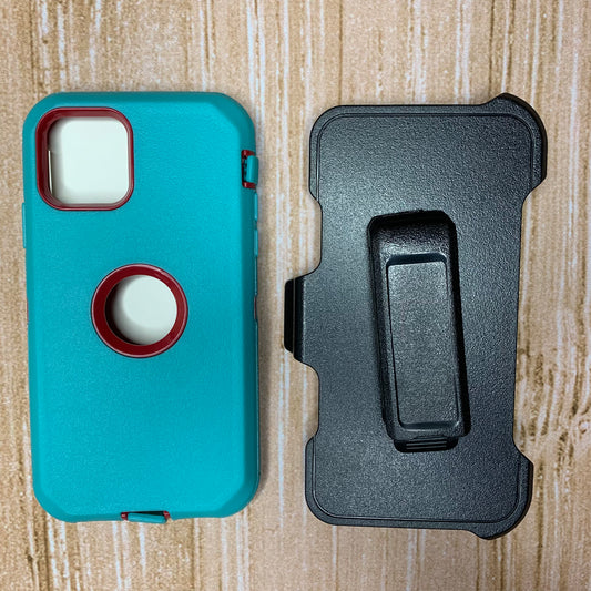 TEAL & RED IPHONE 11 PRO ONLY