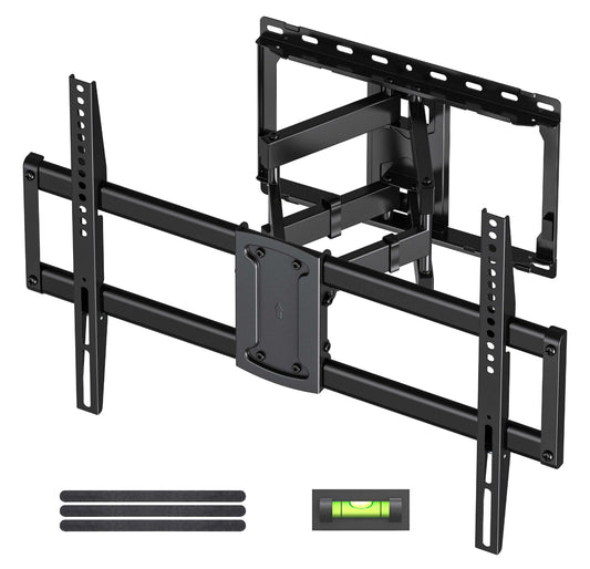 USX MOUNT Full Motion TV Wall Mount for 47-90 inch TVs Swivels Tilts Extension Leveling Hold up to 132lb Max VESA 600x400mm, 16" Wood Stud