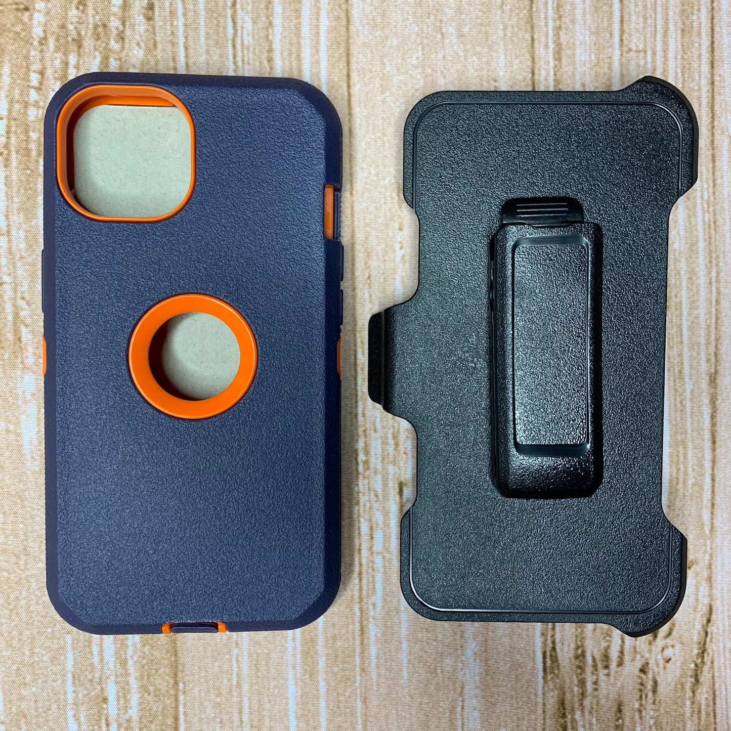 NAVY BLUE & ORANGE SAMSUNG A34 ONLY