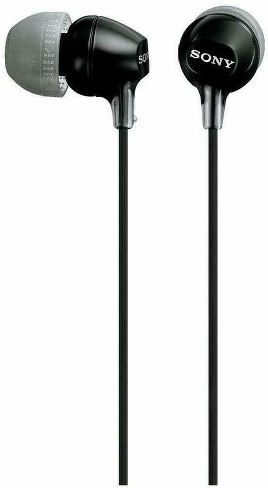 Sony MDREX15LP In-Ear Earbud Headphones - Black